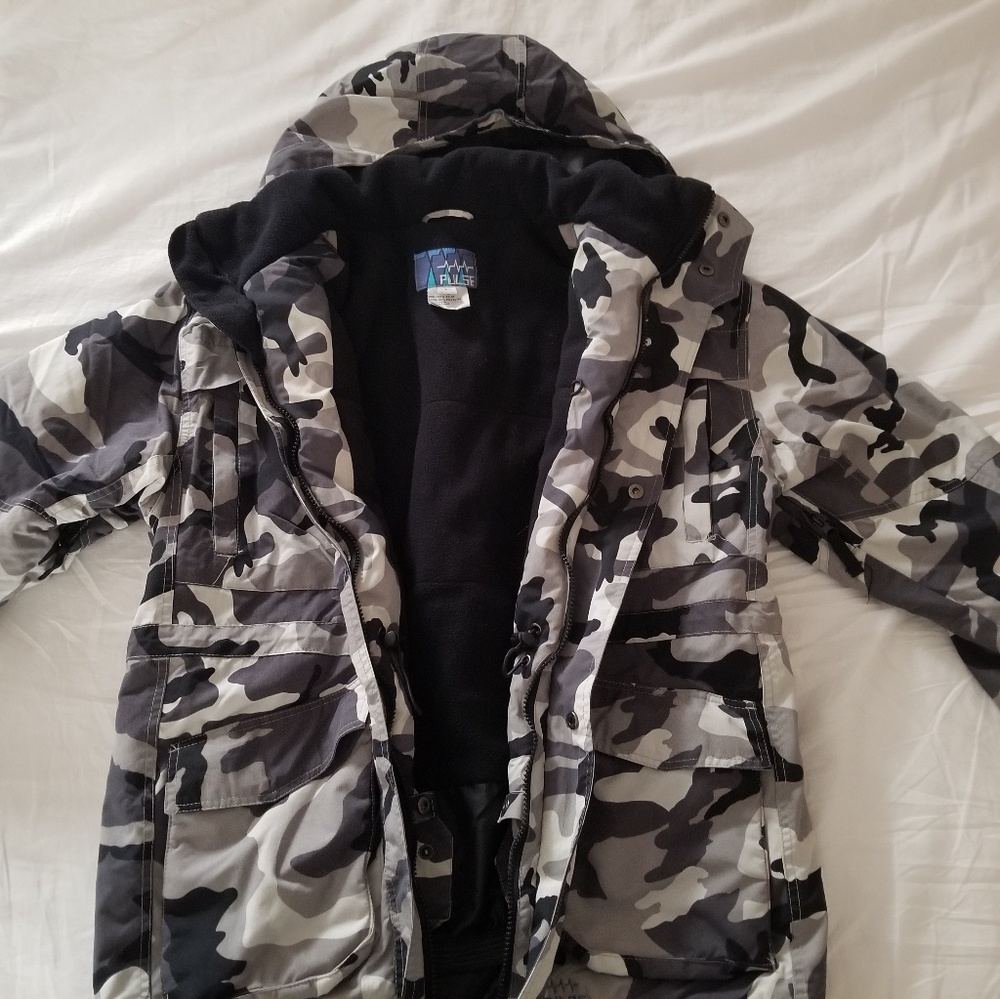 Pulse Snow Winter Jacket Youth Large